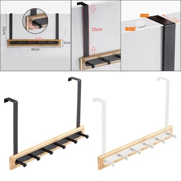 Над дверным крючком, вешалка для полотенец над дверью, вешалка на