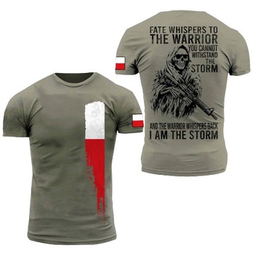 T-SHIRT MĘSKI KOSZULKA 3D PATRIOTYCZNA POLSKA L