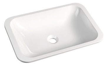 Umywalka kompozytowa KAMA 50x26cm, wpuszczana w blat 50134
