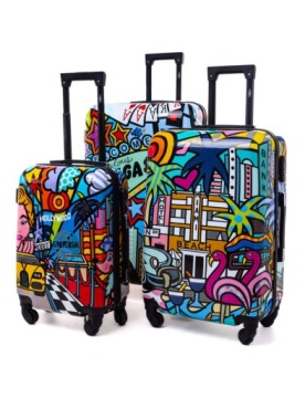 Набор из 3 чемоданов KEMER RGL PRINT PICASSO Multi