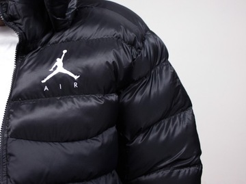 Jordan Nike ZIMOWA CIEPŁA męska kurtka z KAPTUREM gruba na zimę AiR puchowa