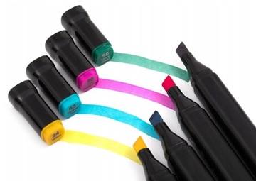 Маркеры спиртовые ДВУХСТОРОННИЕ Набор из 262 шт. В СУМКЕ