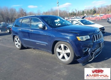 Jeep Grand Cherokee IV 2016 Jeep Grand Cherokee 2016r., Overland, 3.6L, od ubezpieczalni 3.6 Benzyna