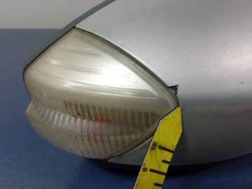 GALAXY MK2 ЗЕРКАЛО ПРАВОЕ 6-КОНТАКТНОЕ СЕРЕБРЯНОЕ ЗВЕЗДНОЕ ПЫЛЬ ЕС