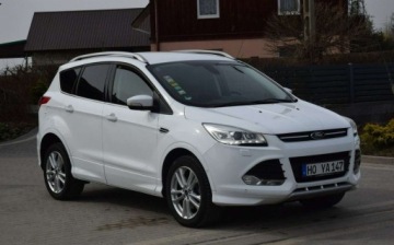 Ford Kuga II SUV 2.0 TDCi 180KM 2015 Ford Kuga 2.0D Indyvidual 4x4 Led Kamera Sprowadzony Oplacony 2.0