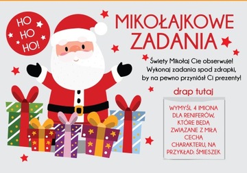 ЦАРАПАНЫ веселые ЗАДАНИЯ САНТА-КЛАУСА ДЛЯ ДЕТЕЙ x16