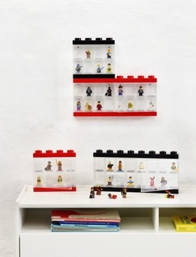 КОРОБКА LEGO DISPLAY GREY 4066 ДЛЯ 16 МИНИФИГУР