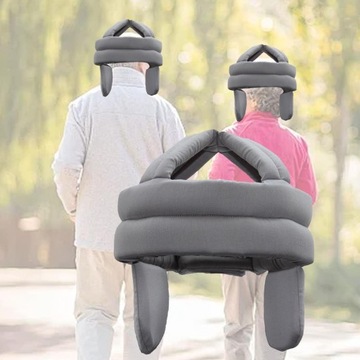 Защитная шапка для пожилых людей. Толстый головной убор для пожилых людей.