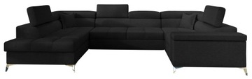 Narożnik THIAGO skandynawski rozkładany sofa RIBES