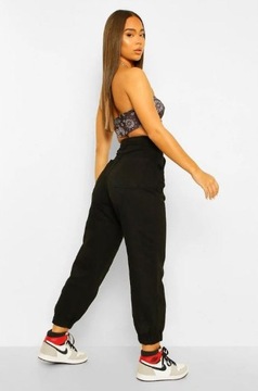 BOOHOO JEANSY DAMSKIE TYPU JOGGERS 40 1Z7F4_A*