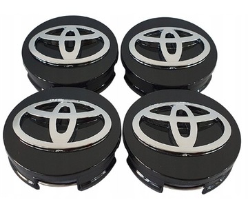 EMBLEMATY DEKIELKI ZNACZKI KAPSLE TOYOTA 62MM