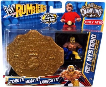 WWE Champions Figurka Rey Mysterio Pas Mistrza