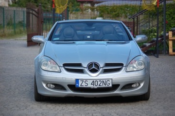 Mercedes SLK R171 Roadster 1.8 (200 Kompressor) 163KM 2004 Mercedes SLK 1.8 Kabrio El. Dach El. Fotele Klima Piękny, zdjęcie 8