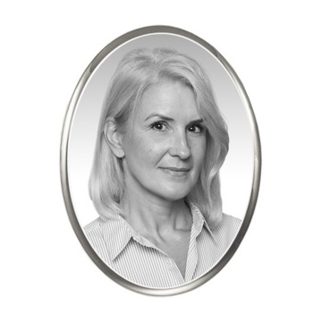 ZDJĘCIE NAGROBKOWE Cz.B. OWAL SREBRNA RAMKA 7x9cm