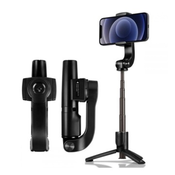 Spigen selfie-stick, карданный шар, рукоятка, штатив