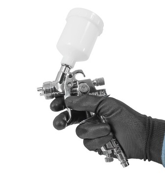 ПИСТОЛЕТ ДЛЯ ПОКРАСКИ HVLP, НАСАДКА 0,8мм, БАК 125МЛ