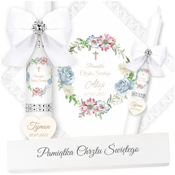 КРЕЩЕННАЯ СВЕЧА КОРОБКА ДЛЯ ОДЕЖДЫ КРЕЩЕННАЯ СВЕЧА