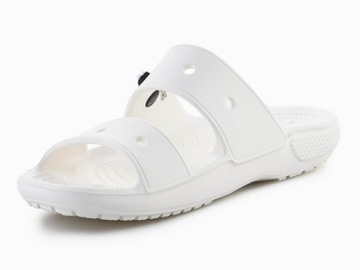 CROCS 206761-100 BIAŁE KLAPKI WSUWANE 36/37 1S2A