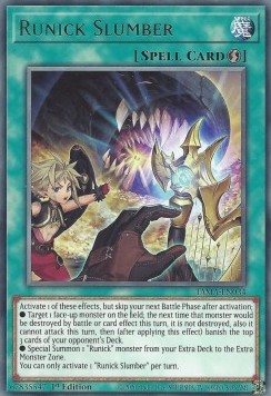 Yu-Gi-Oh! TCG: Runick Slumber (TAMA)