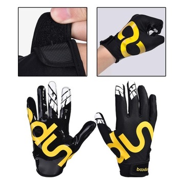 Пара бейсбольных перчаток Mitts Softball Yellow L.
