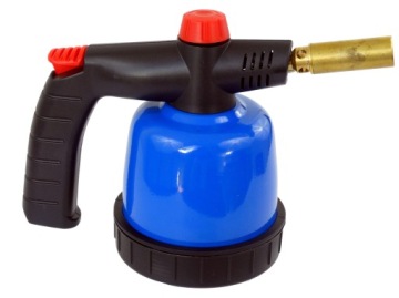 ГОРЕЛКА LUTLAMP ГАЗОВАЯ ПАЯЛЬНАЯ ЛАМПА + 6 КАРТРИДЖЕЙ