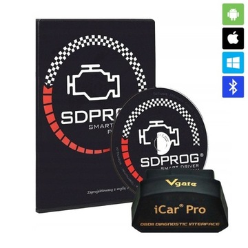 VGATE ICAR PRO BT4.0 ELM327 SDPROG Android iOS Win
