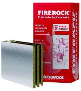 Wełna kominkowa FIREROCK izolacja 25 mm paczka 4,8m2