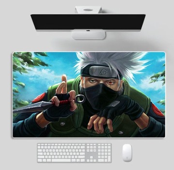 Podkładka Mata Nadruk Dla Gracza Anime Naruto Kakashi Hatake 40 CM
