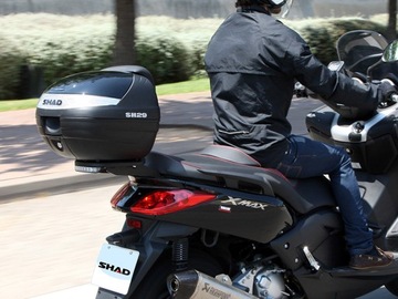 KUFER Motocyklowy SHAD SH29 Opcja OPARCIE, STOP