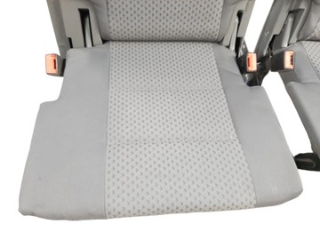 VW Touran I Обивка багажника Боковины Крепления Чехлы Сиденья 3-й ряд