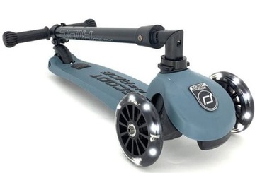 ZESTAW SCOOTANDRIDE Steel HULAJNOGA Highwaykick 3 + KASK z LED S-M 3L+