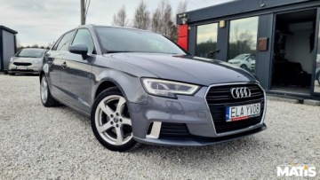 Audi A3 8V 2016 Audi A3 Sportback 2.0Benz Automat Navi climatronic szyberdach 1 rej 2017 b, zdjęcie 5