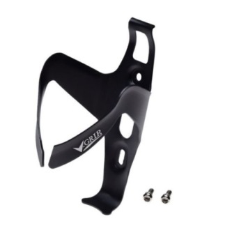 KOSZYK NA BIDON ROWEROWY V-GRIP UCHWYT ALU CZARNY