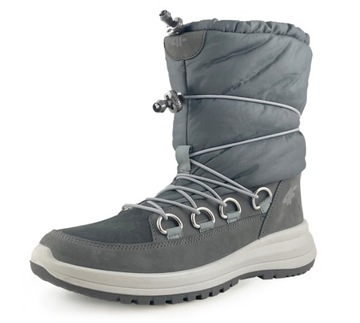 ЖЕНСКАЯ ОБУВЬ 4F ЗИМНИЕ СНЕЖНЫЕ БОТИНКИ OBDH264 25S R-41