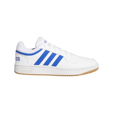 BUTY ADIDAS MĘSKIE HOOPS 3.0 GY5434 BIAŁE r. 47 1/3