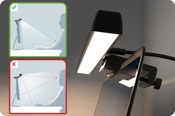 СВЕТОДИОДНАЯ ЛАМПА ДЛЯ МОНИТОРА КОМПЬЮТЕРА, РЕГУЛИРУЕМАЯ НОЧЬ, USB-КЛИП, СЕНСОРНАЯ ПАНЕЛЬ