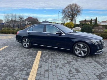 Mercedes Klasa S W222 Limuzyna Facelifting 4.0 560 469KM 2020 Mercedes-Benz Klasa S W222 S 560 LONG Sprowadzony z NIEMIECZarejestrowany, zdjęcie 5
