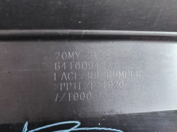 MITSUBISHI SPACE STAR III 6410D942ZZ NÁRAZNÍK ZADNÍ