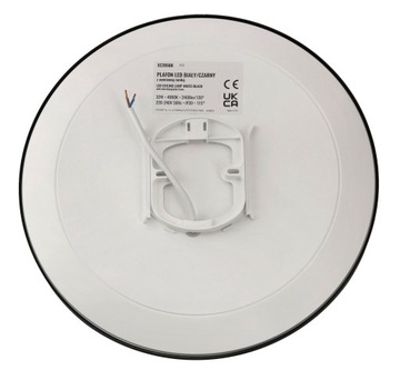 Потолочный светильник Plafon LED 24Вт 1900лм 4000К Белый/Черный Plafoniera