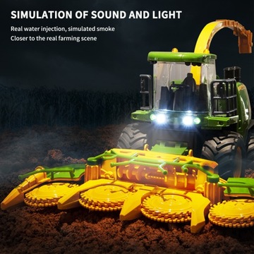 Игрушка-комбайн для грузовиков на радиоуправлении 1/24