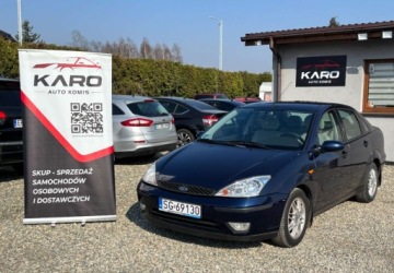 Ford Focus I Sedan 1.8 16V 115KM 2003 Ford Focus Polski salon I wlasciciel od nowosci 1.8 Benzyna 116KM