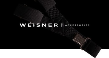 WEISNER | ШИРОКИЕ БРЕКЕТЫ ДЛЯ ДЖИНСОВОГО КОСТЮМА ЧЕРНЫЕ ЭЛЕГАНТНЫЕ