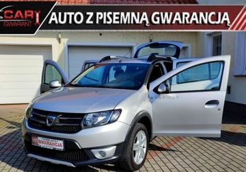 Dacia Sandero II Hatchback 5d TCe  90KM 2015 Dacia Sandero Stepway Nawigacja Czujniki Parko...