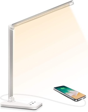Lampa biurkowa LED przyciemniana 5 kolorów 10 poziomów