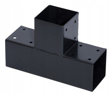 Łącznik do kantówek Blooma 9x9 cm czarny