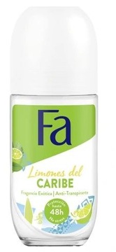 Fa Limones del CARIBE Roll-on Antyperspirant 50 ml