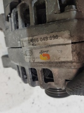 ALTERNÁTOR 0986049690 PEUGEOT 206 CITROEN C2 1.1B