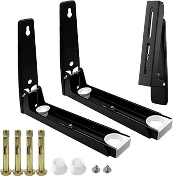 1 PARA UCHWYTÓW MIKROFALOWYCH, UCHWYTY MIKROFALOWE ZE STALI NIERDZEWNEJ