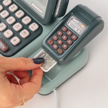 КАССОВЫЙ АППАРАТ МАГАЗИНА ИНТЕРАКТИВНЫЙ СКАНЕР ЖК-ДИСПЛЕЙ ЗВУКОВЫЕ АКСЕССУАРЫ