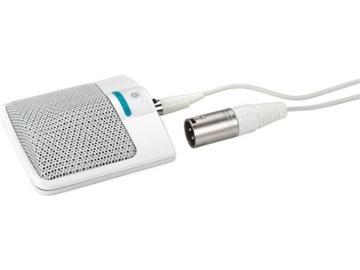 Monacor ECM-306B/WS Mikrofon powierzchniowy